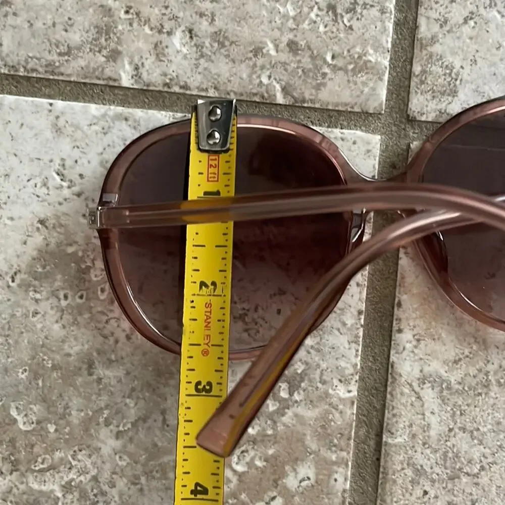 Givenchy Pink Gradient Oval Sunglasses